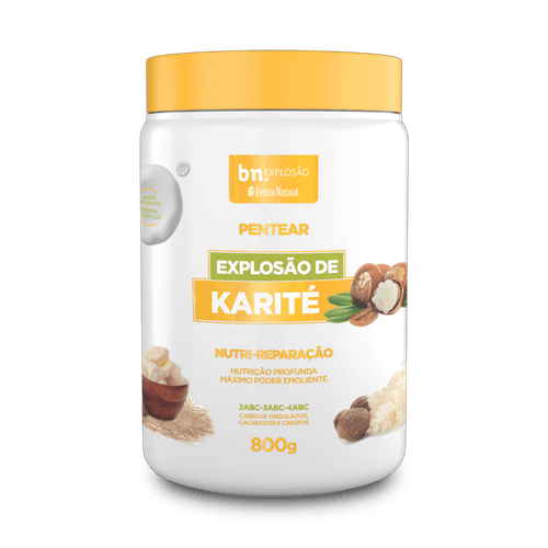 Creme de Pentear Explosão de Karité 800g | bn.Cachos